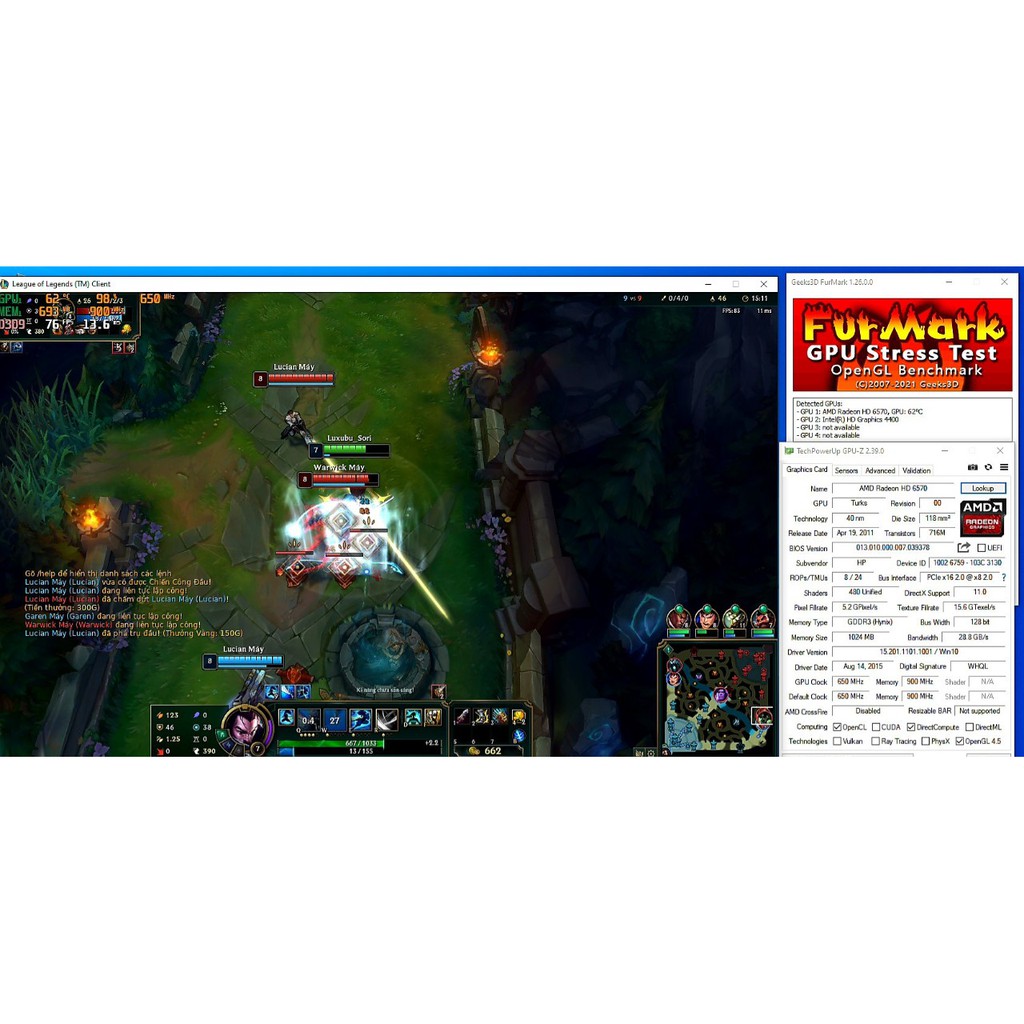 Card vga xuất hình ,chơi game dành cho học sinh/sinh viên