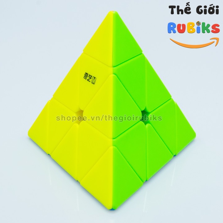 Rubik QiYi MS Pyraminx Magnetic Có Nam Châm. Khối Lập Phương Rubic Pyramid Tam Giác Đồ Chơi Thông Minh