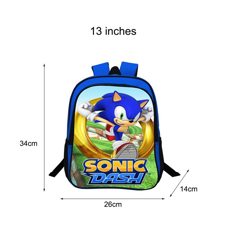 Balo in hình nhím sonic 2 kiểu dáng độc đáo cho bé
