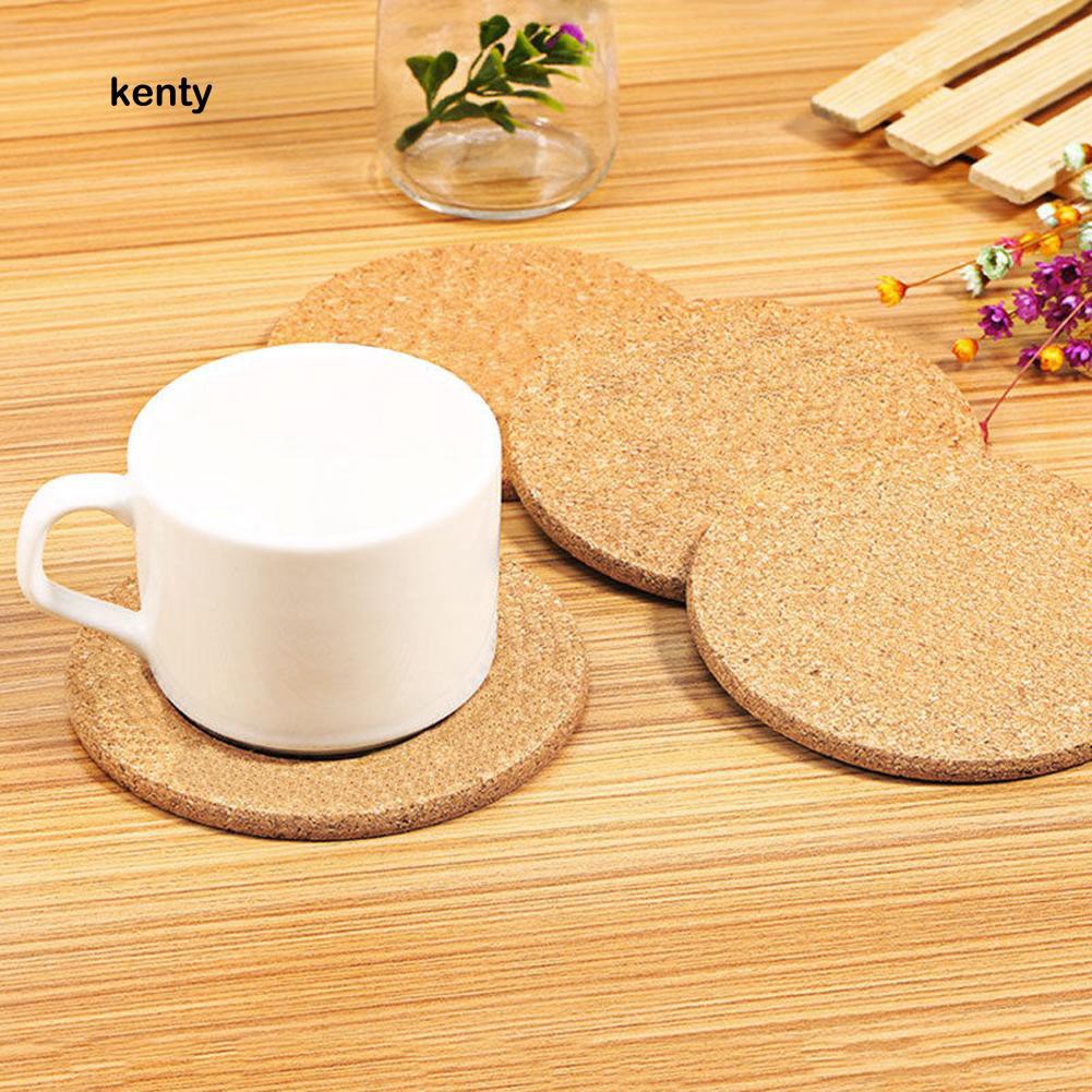 Bộ 6 miếng lót cốc bằng gỗ nhỏ gọn