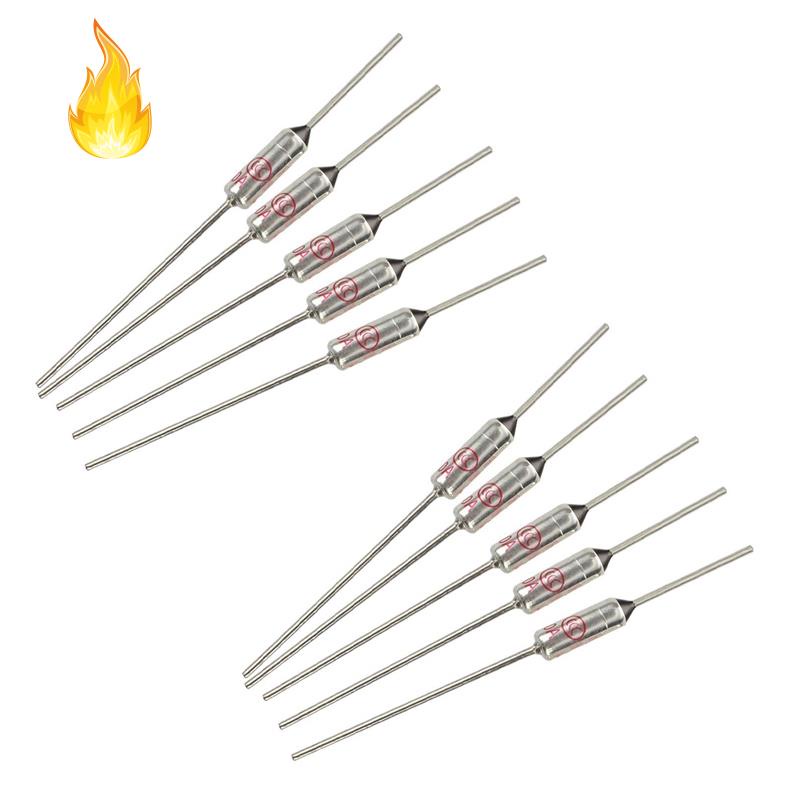 10 Cầu chì nhiệt 185 Celsius 250V 10A