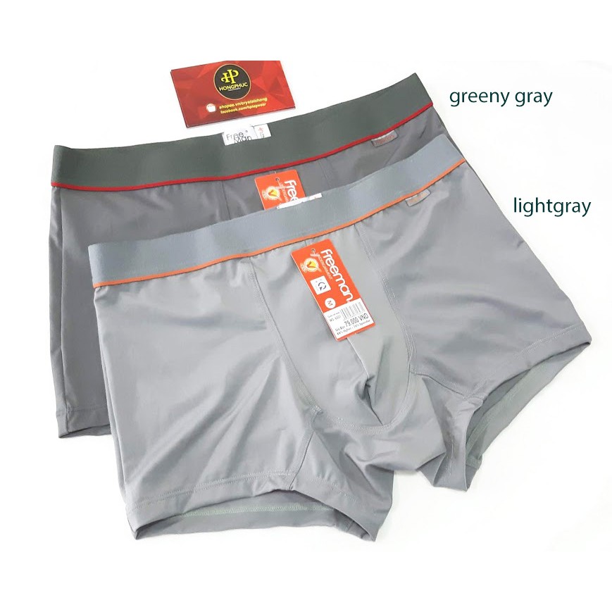 [FREEMAN BOXER] QUẦN LÓT ĐÙI NAM THUN LẠNH CAO CẤP SPANDEX từ FreeMan