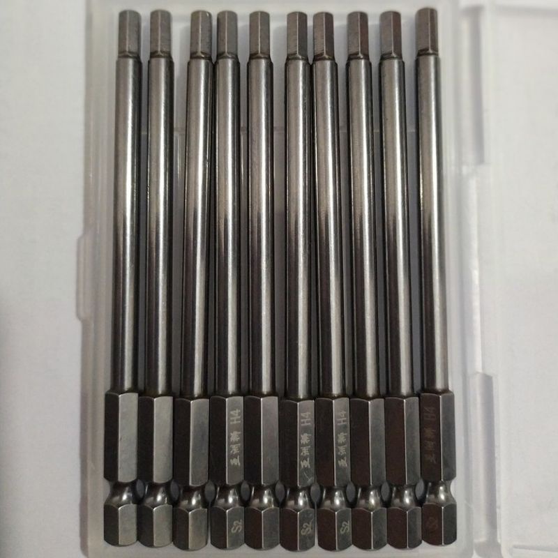 Đầu Lục Bắt Ke Nhảy Lắp Cho Khoan Máy 2,5/3/4/5/6mm Dài 10cm Nam Châm Hút Cực Mạnh