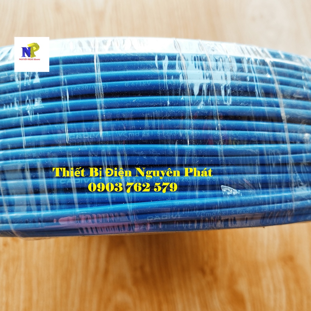 Dây Điện Đôi 2x30 VCmd2x1.5 - Lẻ 1 Mét