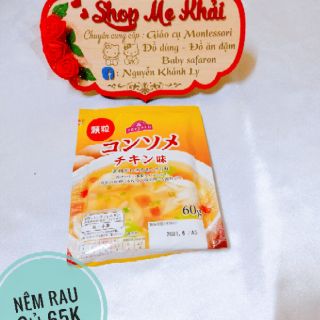 Hạt nêm cho bé từ các loại đang có