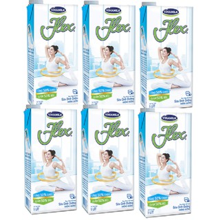 COMBO 6 HỘP SỮA TIỆT TRÙNG FLEX KHÔNG ĐƯỜNG - 1L