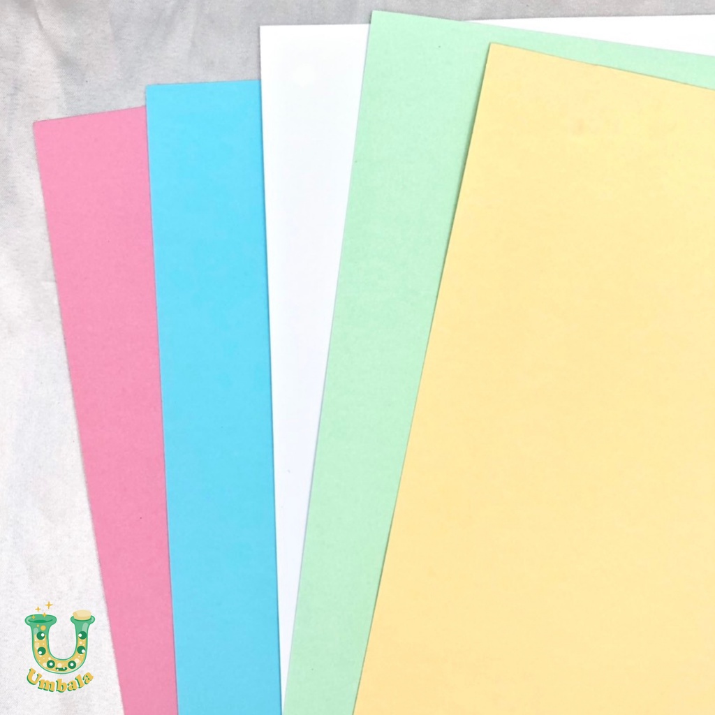 [Bán lẻ] Giấy bìa cứng A4 160gsm - 5 màu