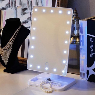 Gương led để bàn 22 bóng