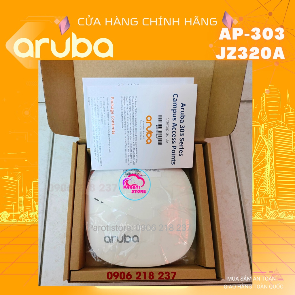 Thiết bị Wifi Access Point Aruba AP-303 .Hàng chính hãng cao cấp _ parotistore AP303
