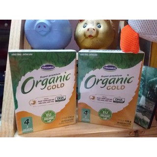 Sữa Vinamilk Organic gold số 4(Trên 2 tuổi) hộp 136g