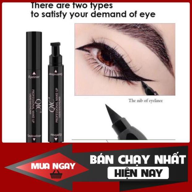 Bút kẻ mắt nước 2 đầu chống nước lâu trôi chuyên dụng trang điểm