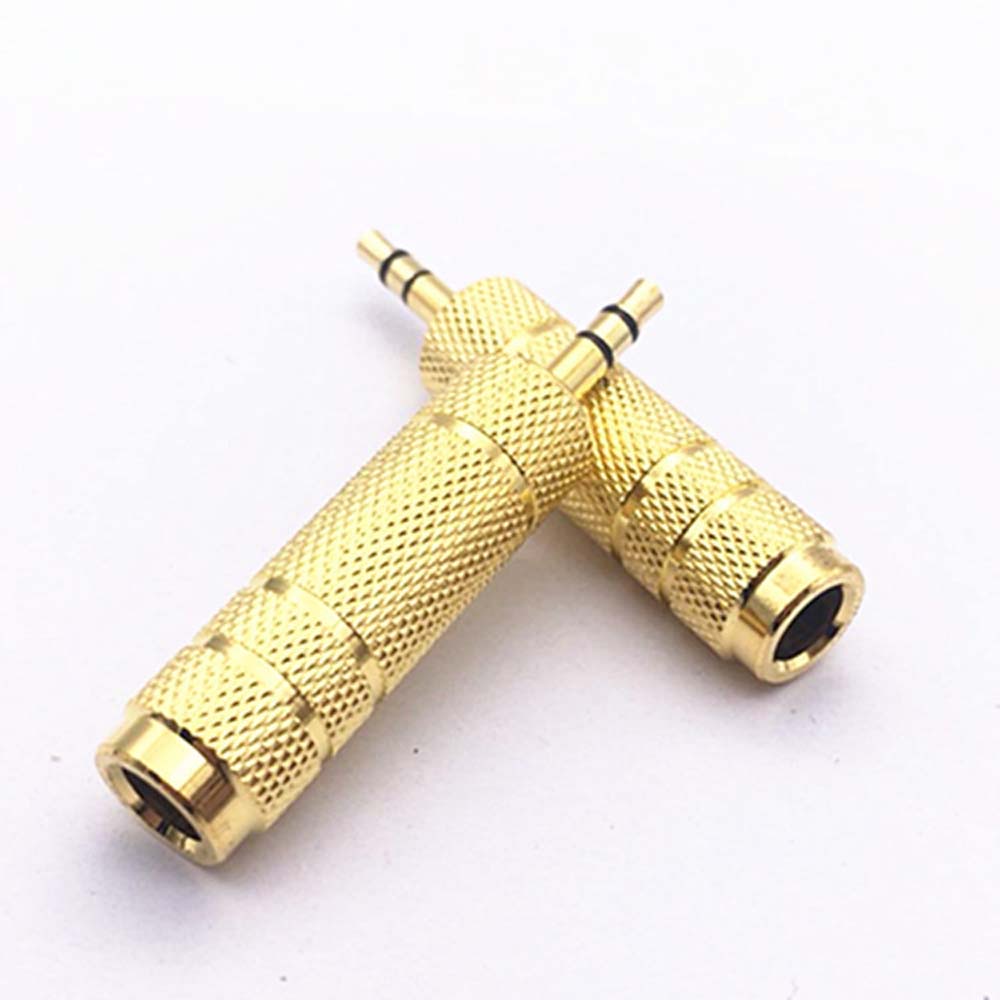 Bộ 5 Đầu Chuyển Đổi Âm Thanh Giắc Cắm 3.5 Sang Lỗ Cắm 6.35 3.5 mm