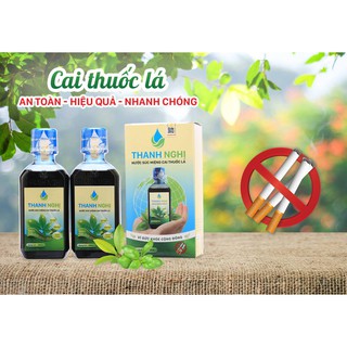 1 Lọ nước súc miệng cai thuốc lá thanh nghị