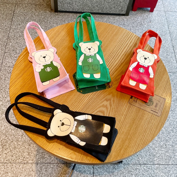 Túi đựng bình nước giữ nhiệt starbucks có thể tái sử dụng