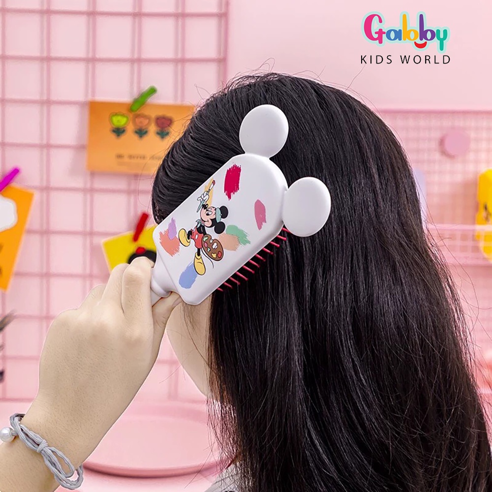 Gương - LƯỢC DISNEY CÔNG CHÚA CHO BÉ (Hình Elsa/ Hello Kitty/ Thỏ/ Alice/ Disney Princess)