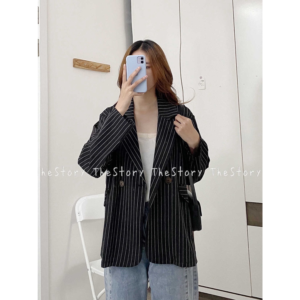 Áo vest sọc dọc  A1235