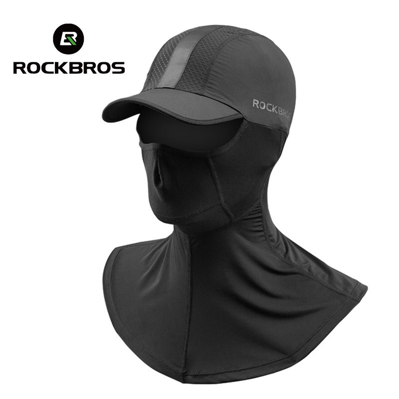 Mũ kiêm khẩu trang Rockbros vải lụa lạnh thoáng khí thời trang