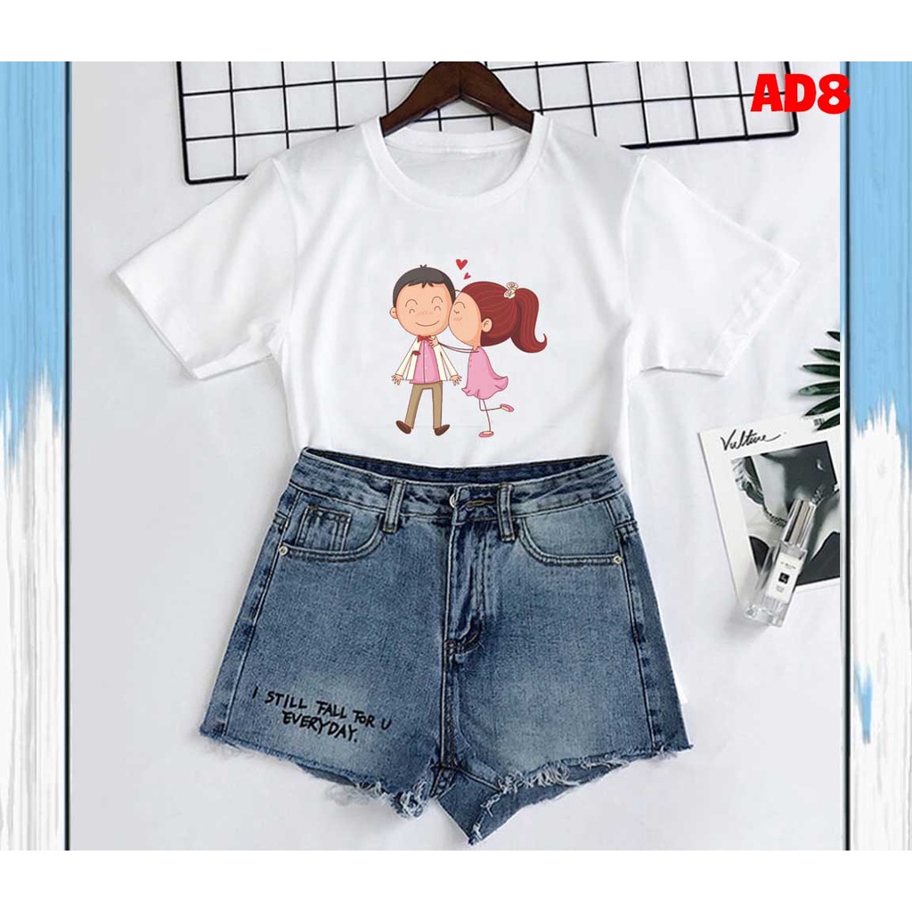 Áo Tình Nhân Nam Nữ Chibi  - KTQN TSHIRT AND UNIFORM