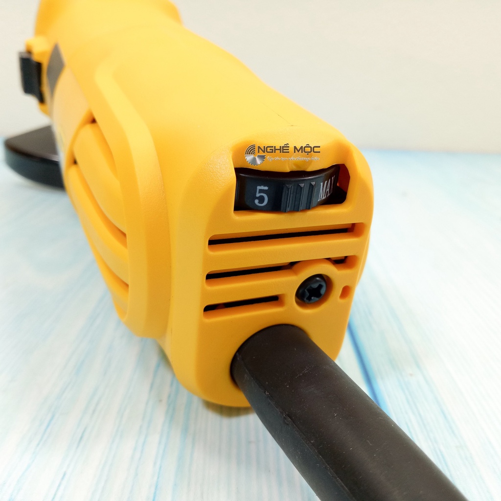 Máy mài Dewalt DWE4118 chính hãng máy cắt cầm tay Dewalt 4118 máy mài có chỉnh tốc - Nghề Mộc