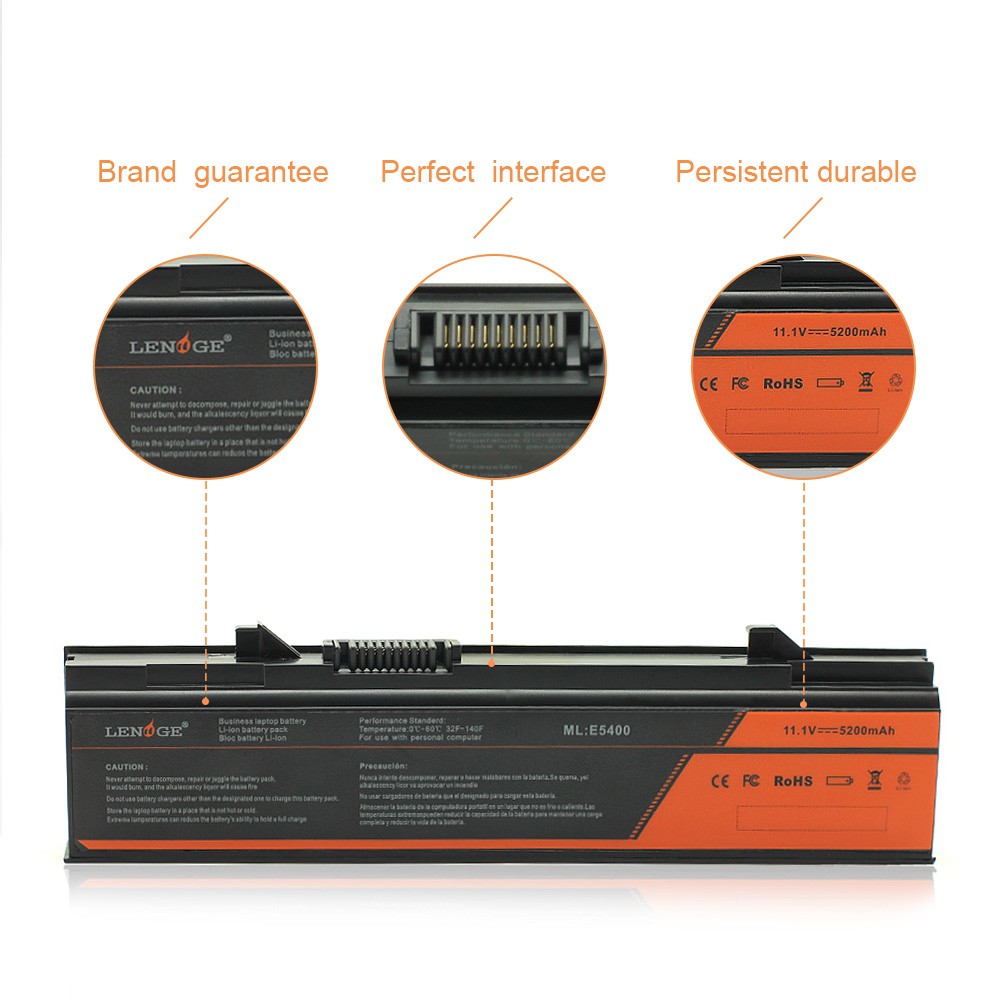 Pin Laptop dell Latitude E5400, E5410, E5500, E5510 Chính hãng LENOGE