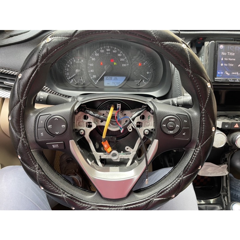 Ga tự động - khiển media Toyota vios/yaris 2018-2023