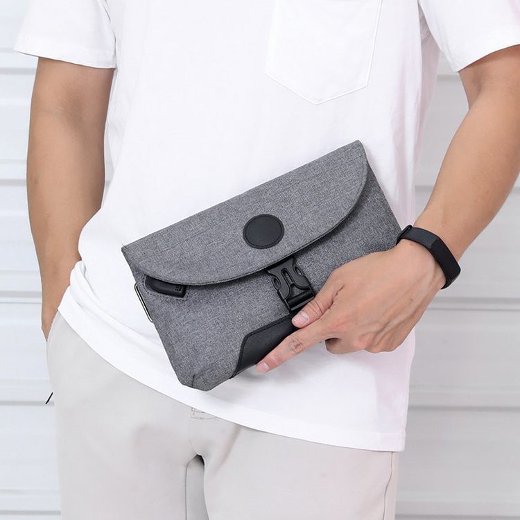 Túi đeo chéo nam thời trang chất vải Oxford hàng Quảng Châu cao cấp | BigBuy360 - bigbuy360.vn