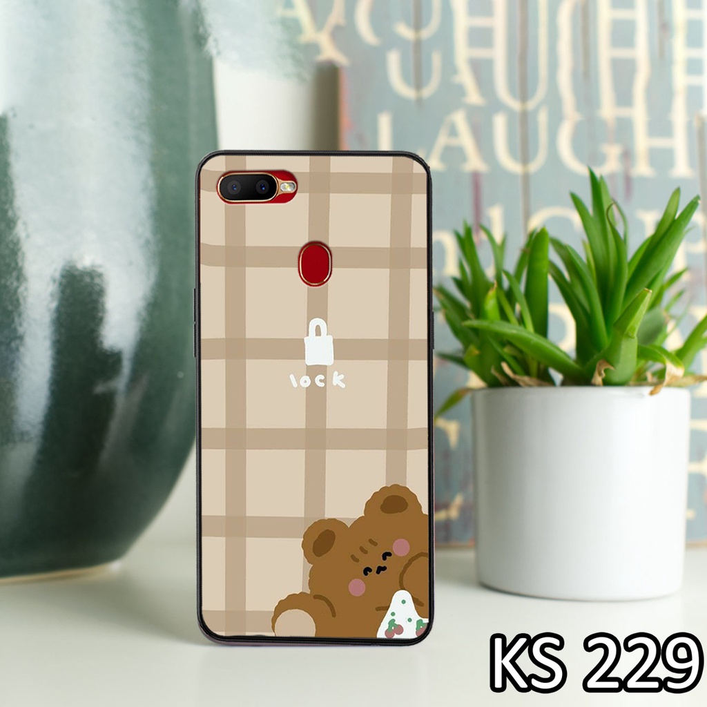 [FreeShip ExTra] Ốp lưng Oppo A1k/Oppo A3s/Oppo A5s/Oppo A7/Oppo A12 in hình gấu dễ thương