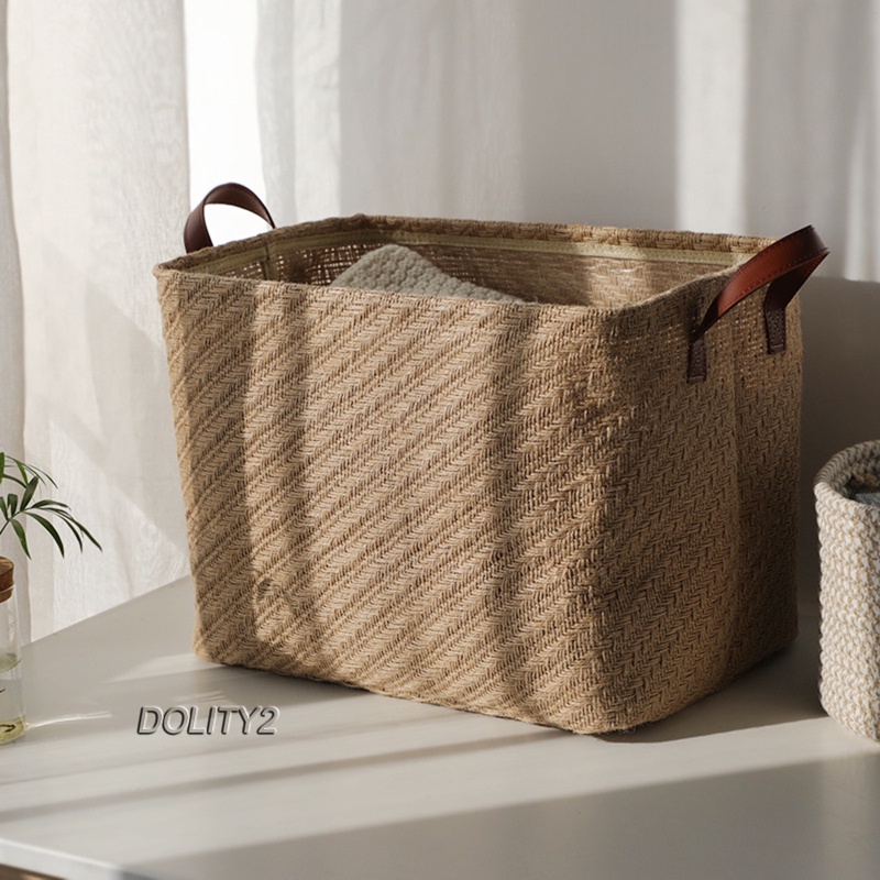 [Dolity2] Giỏ Đựng Đồ Giặt Có Tay Cầm Có Thể Gập Lại