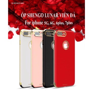 [SALE 10%] Ốp lưng Shengo TÀI LỘC Lunar mạ vàng đính đá cho IPhone 5, IPhone 5S, 6, 6S, 6 Plus, 6S Plus, 7, 7 Plus