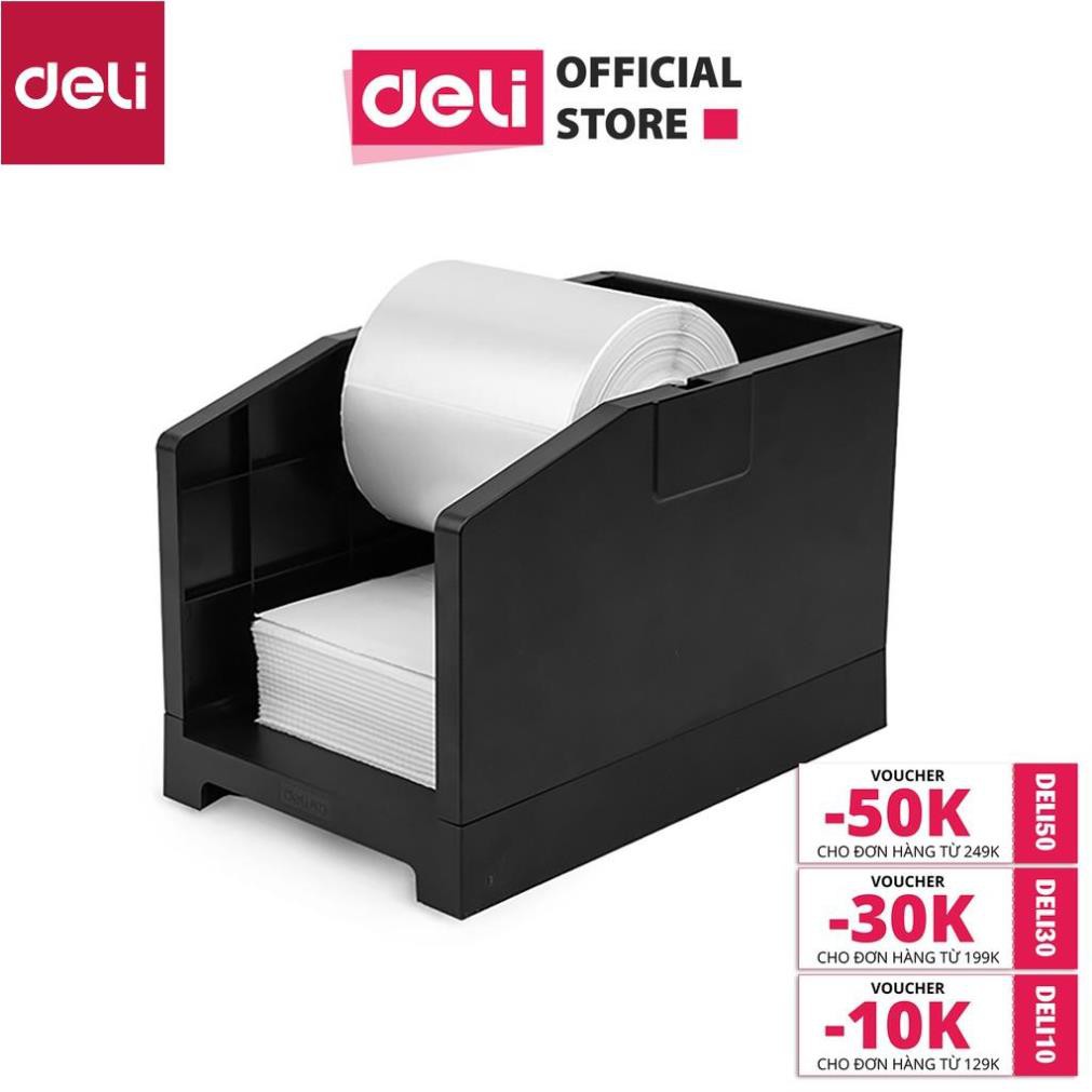 Hộp đựng đơn cho máy in DL-770D- Deli màu đen - 1 hộp - 15208 [Deli]