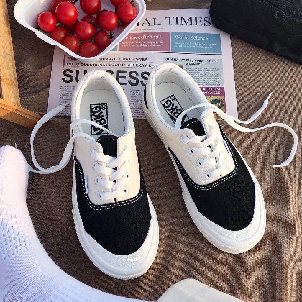 Giày Thể Thao Phối Màu Ulzzang