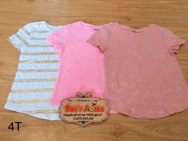 Set 3 áo ngắn tay Old Navy giá siêu rẻ