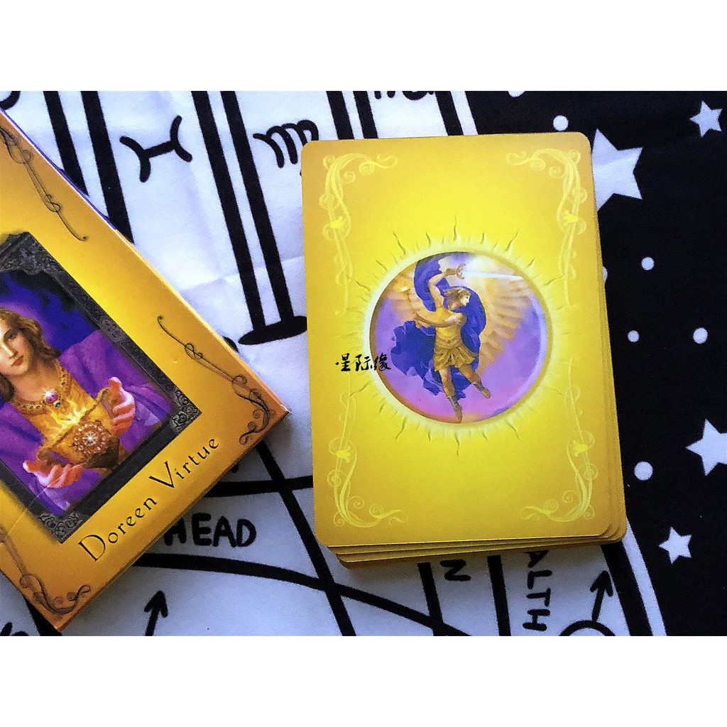 Combo Bộ Bài Bói Tarot Bói Ascended Masters Oracle H9 New và Khăn Trải Bàn Tarot