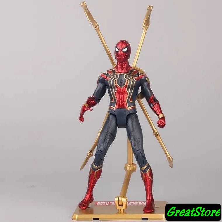 ( SẴN ) MÔ HÌNH IRON SPIDER MAN THE AVENGER ( BẢN THƯỜNG VÀ BẢN FULL )