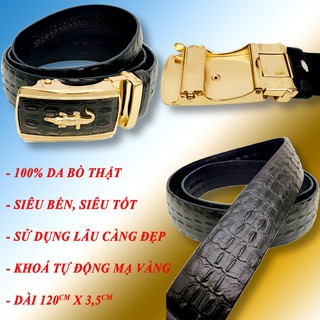 Thắt Lưng Nam Cá Sấu 🐊 - Tặng ví da 💯