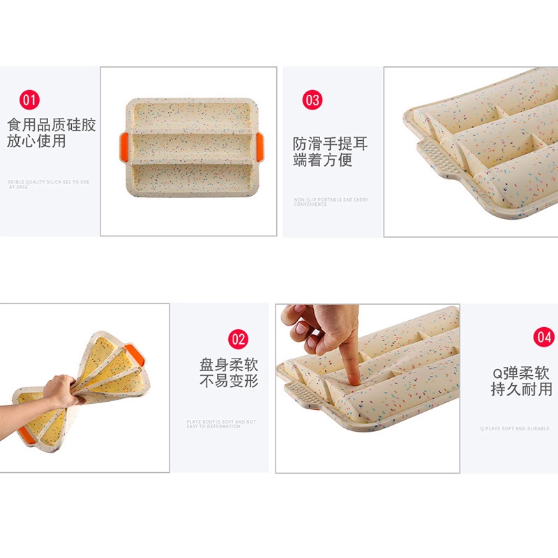 Khuôn Silicon Làm Bánh Mì Kiểu Pháp