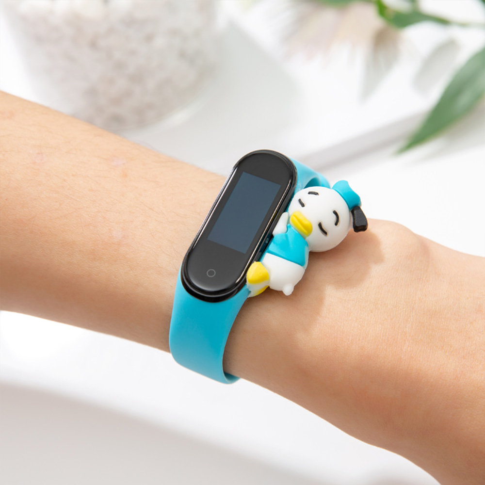 Dây đeo silicon dùng thay thế cho đồng hồ thông minh Xiaomi Mi Band 3/4