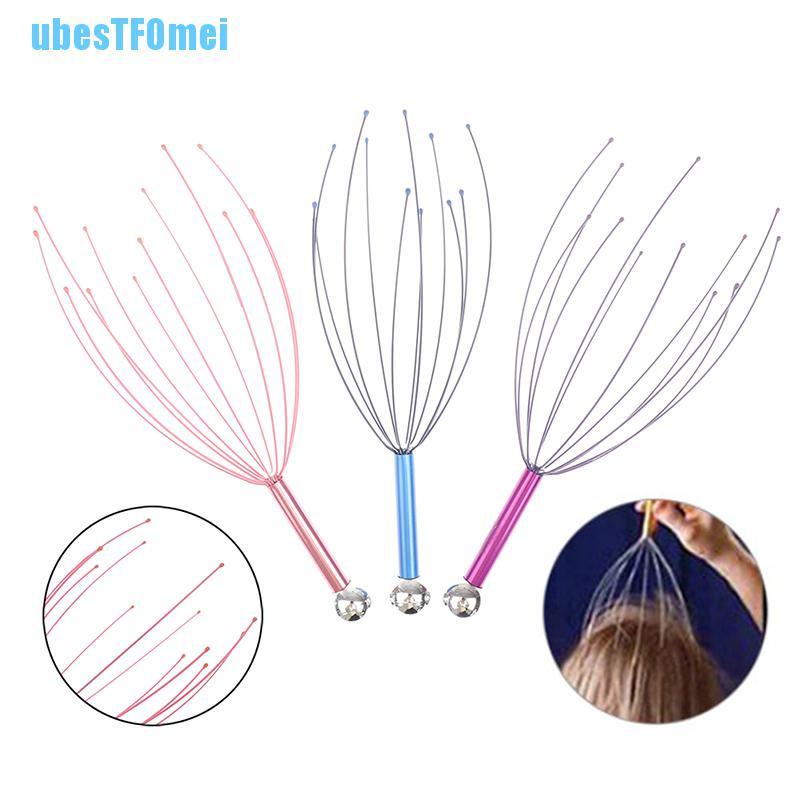 Dụng Cụ Mát Xa Cổ Và Đầu Hình Bạch Tuộc Giúp Giảm Căng Thẳng