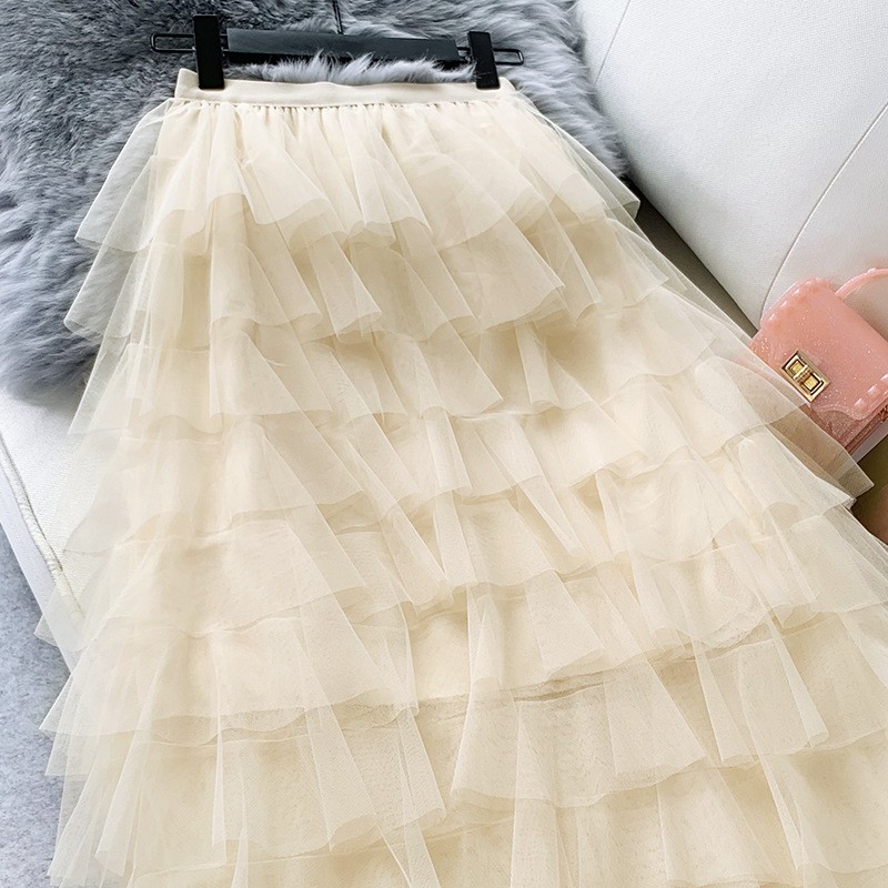 Váy cổ tích Váy lưới nhiều lớp Váy nữ xòe mùa hè | BigBuy360 - bigbuy360.vn