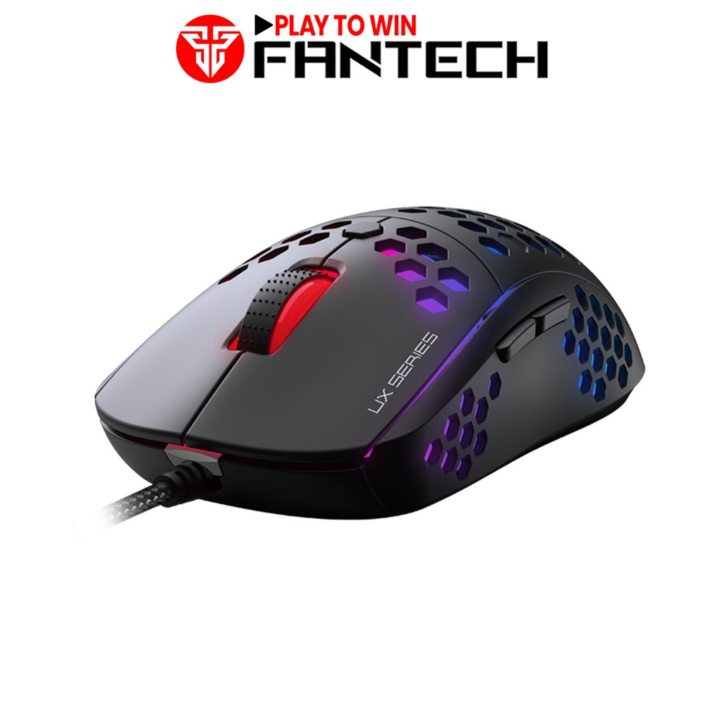 Chuột Gaming Có Dây Fantech UX2 HIVE 12000DPI LED RGB 16,8 Triệu Màu 6 Phím Macro