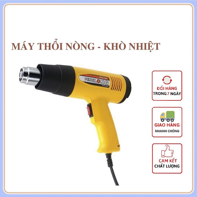 Máy khò nhiệt độ,thổi hơi nóng Peng Long 1600W .