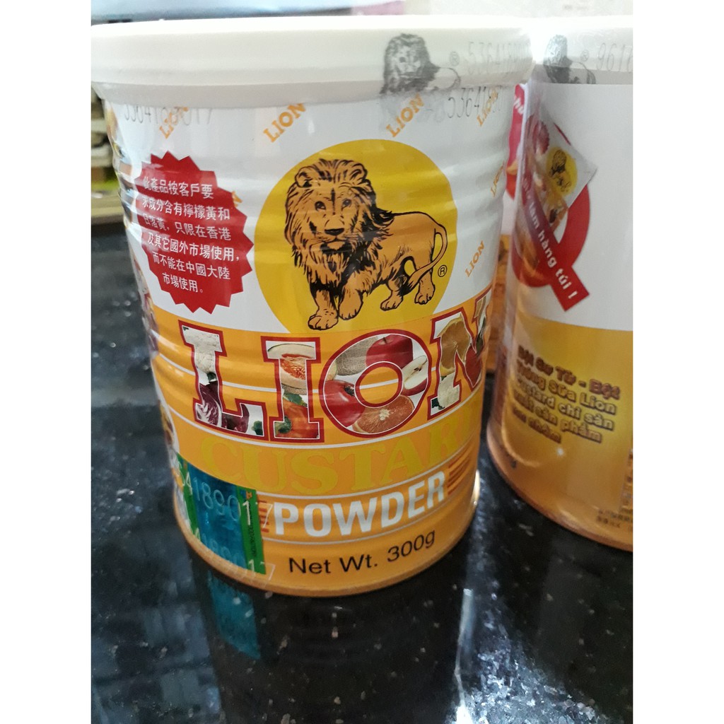 Bột Custard Lion - Bột trứng sữa 100g, 300g