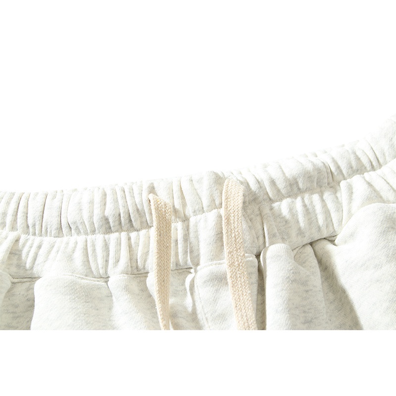 Quần short thể thao vải cotton lưng thun phối nhiều túi thời trang cho nam và nữ