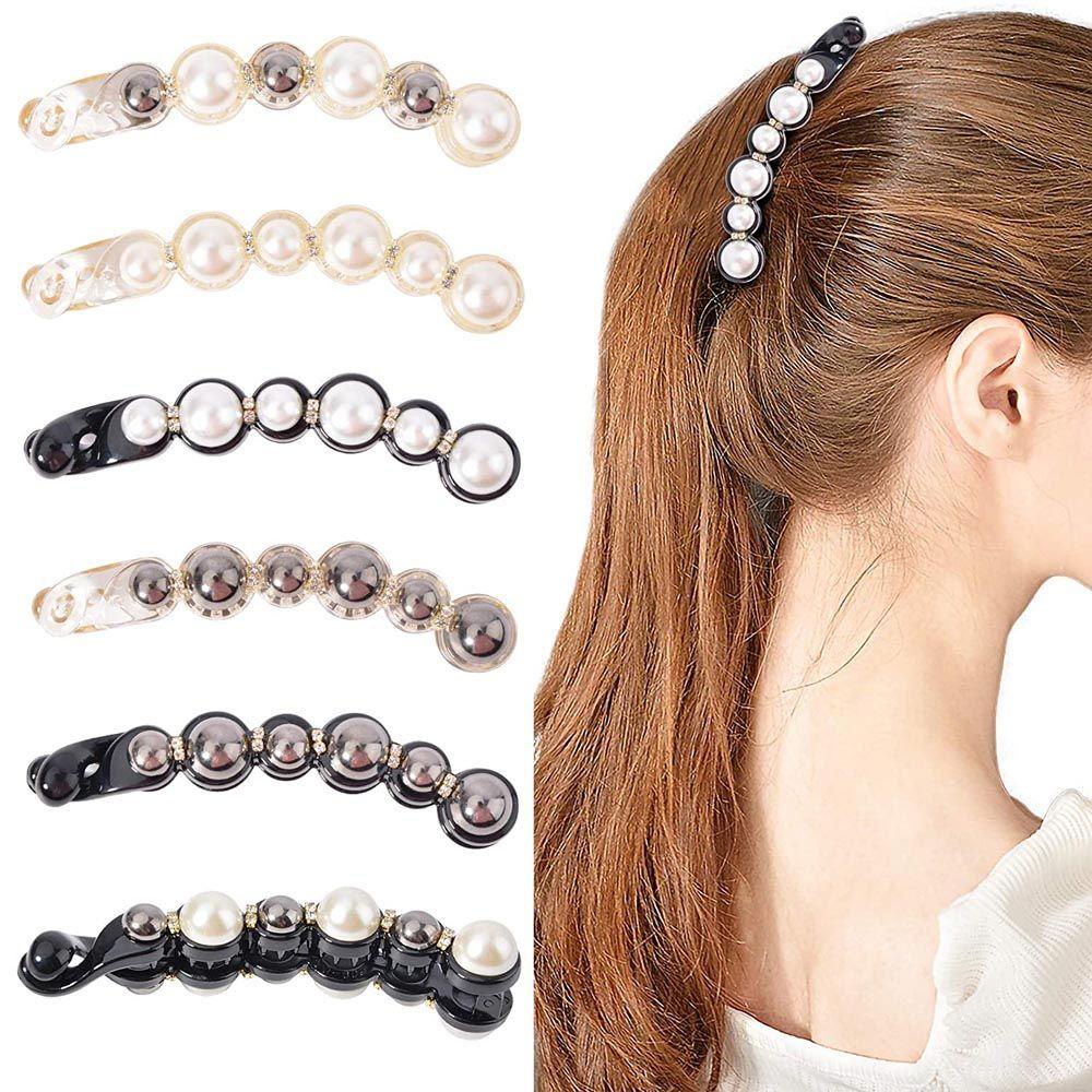 Qqmall Kẹp Tóc Càng Cua Hợp Thời Trang Cho NữGiá Đỡ Buộc Tóc Đuôi Ngựa Tiện Dụng