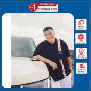 Áo polo nam cổ bẻ - Áo thun nam có cổ mikenco phối túi ngực hàng ovesize from unisex nam nữ