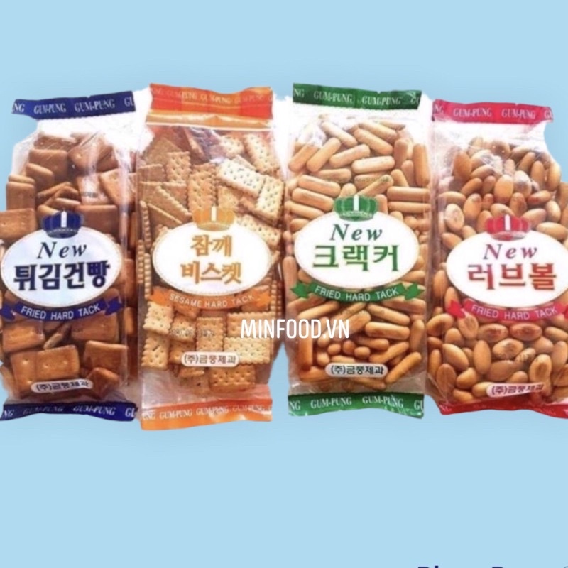 Bánh quy lúa mạch nướng Gum-Pung Hàn Quốc 250gr