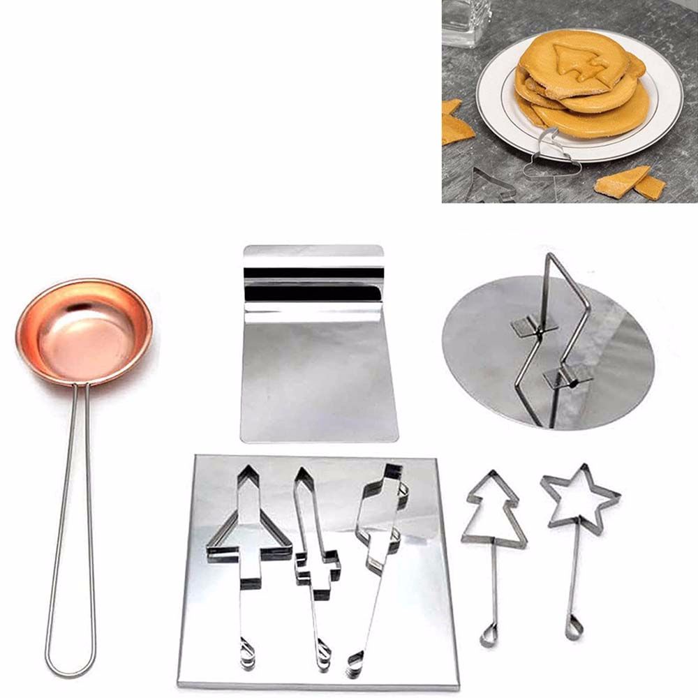 Bộ khuôn đồ chơi làm kẹo đường phong cách Squid Game dùng làm quà tặng