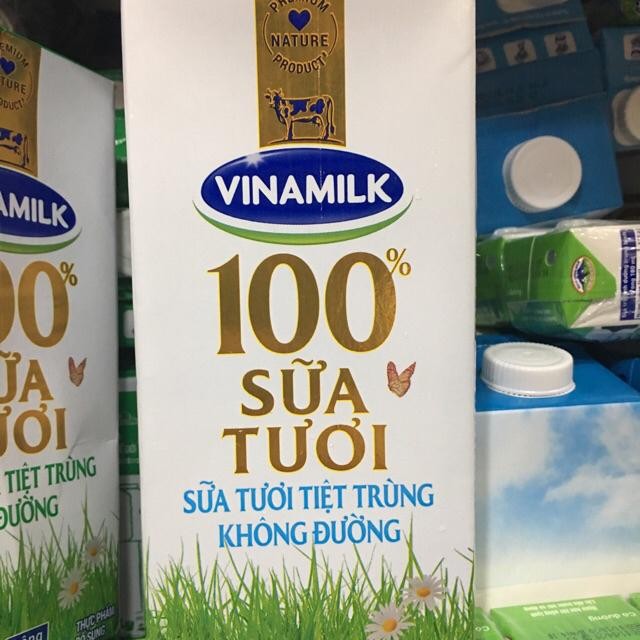 Sữa Tươi Con Bò 1 lít Vinamilk 100% ❤️FREESHIP❤️ Sản Phẩm Cao Cấp Số 1 Việt Nam Xuất Khẩu