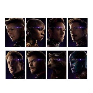 1 Tấm Áp Phích Dán Tường Họa Tiết The Avengers Iron Man Spider-Man Thor Hulk Hawkeye Captain America Vintage