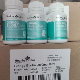 Viên uống bổ não Ginko Biloba Úc